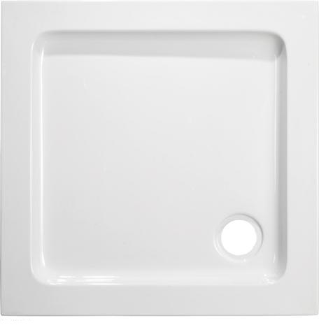 Душовий піддон Veronis PD 100 S 100х100х15 см білий акриловий