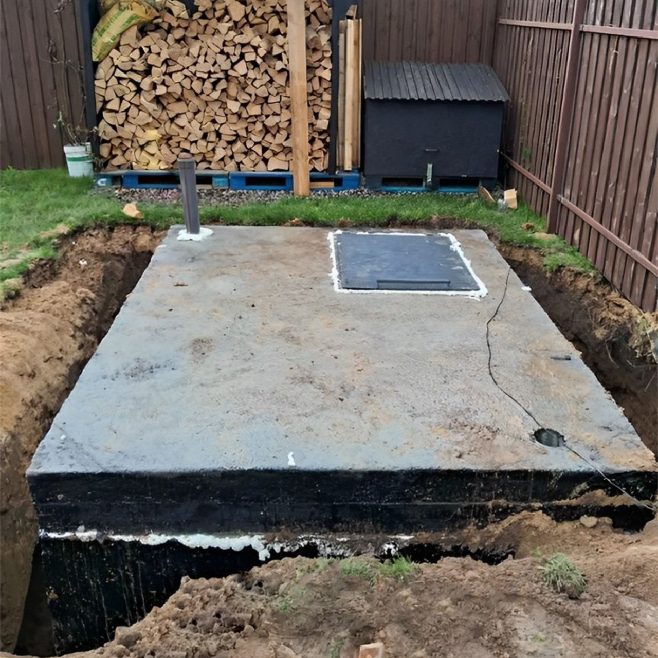 Укриття-погріб з аварійним виходом, фото 1