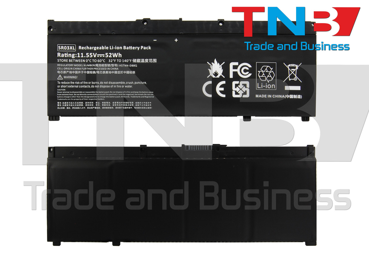 Батарея HP Pavilion Gaming 15-CX 17-CD 11.55V 4550mAh (SR03XL HSTNN-IB8L L08934-1B1 L08855-855)