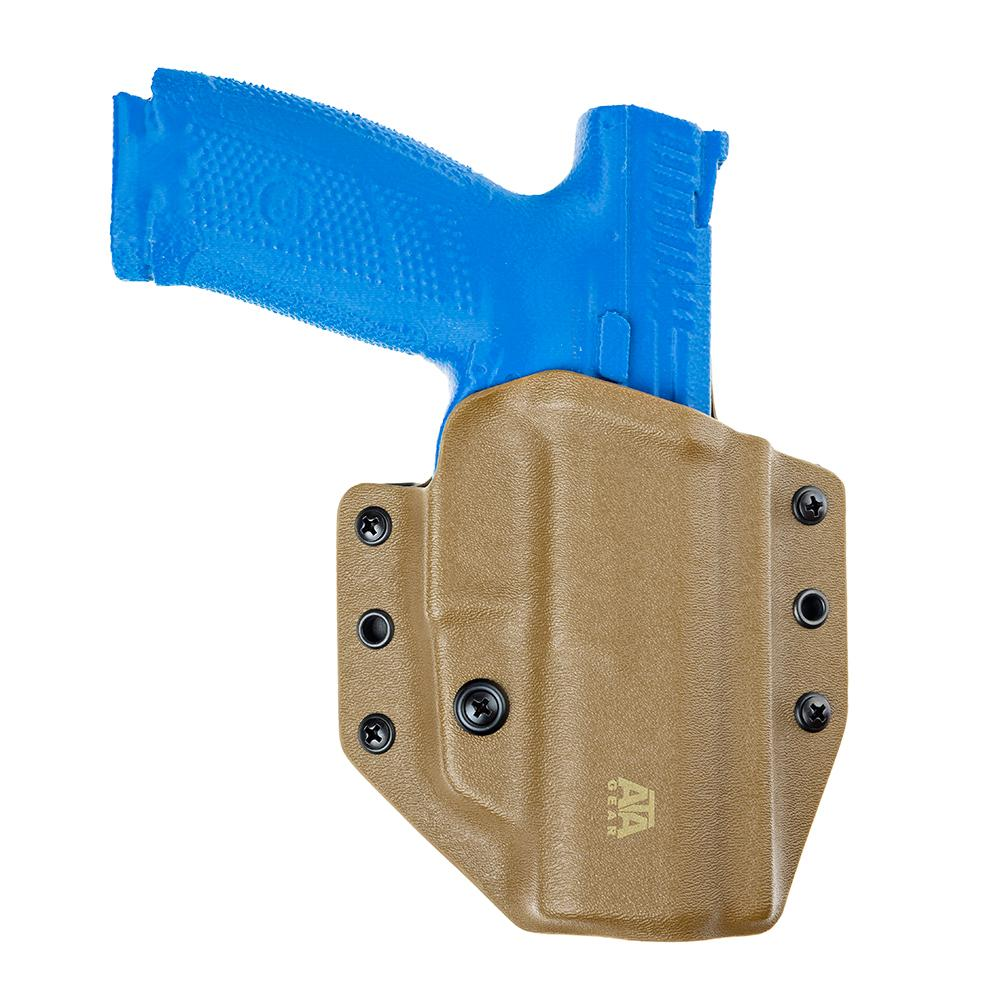 Кобура внутрішньопоясна ATA-Gear Hit Factor v.1 CZ P10-F / SC Coyote Brown, фото 1