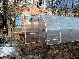 Теплиця "Комбінована 3*4" з профільної труби 30*30