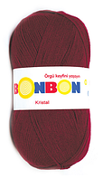 Пряжа Bon bon kristal-98220 бордо