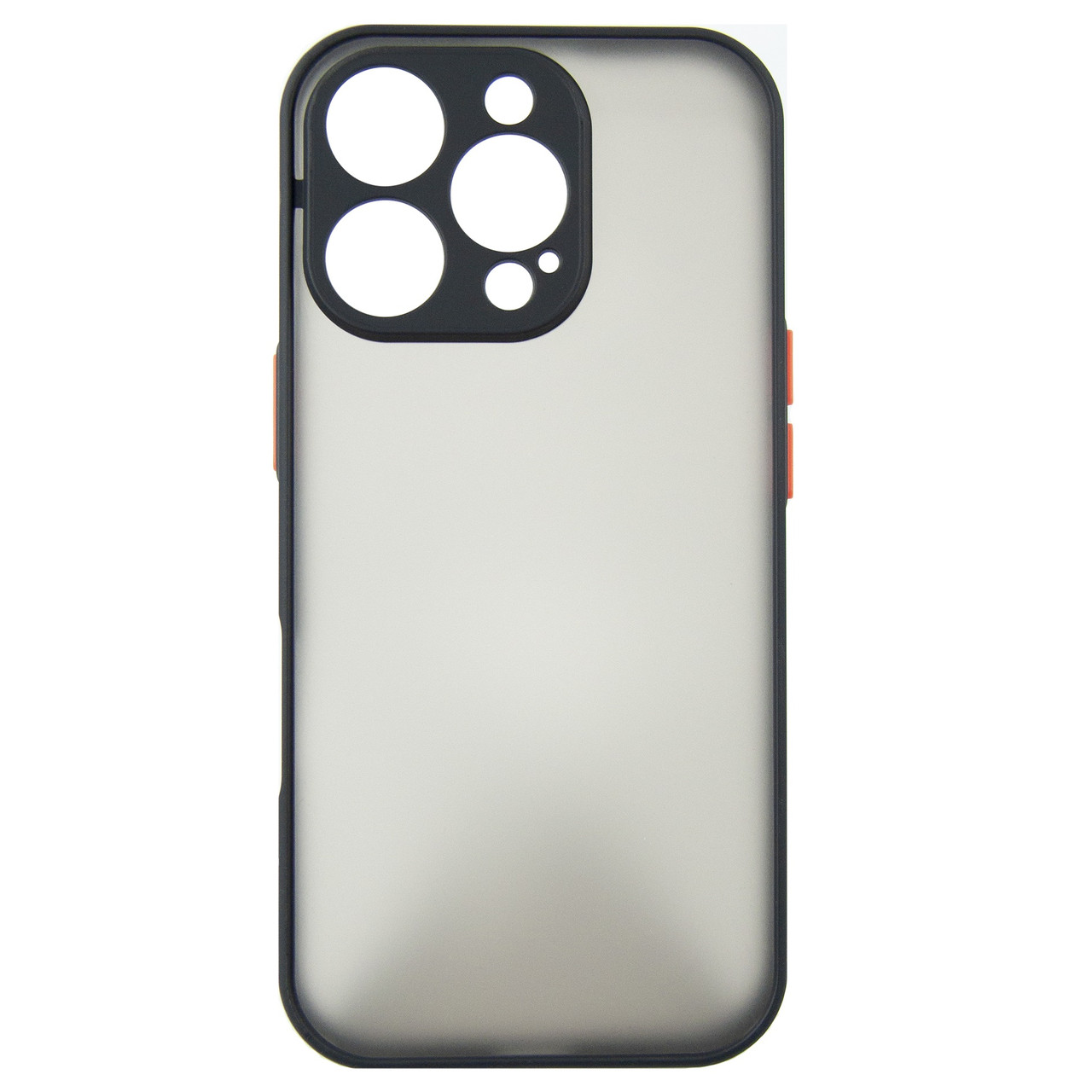 Чохол-накладка Dengos Matt для Apple iPhone 16 Pro Black (DG-TPU-MATT-150), фото 1