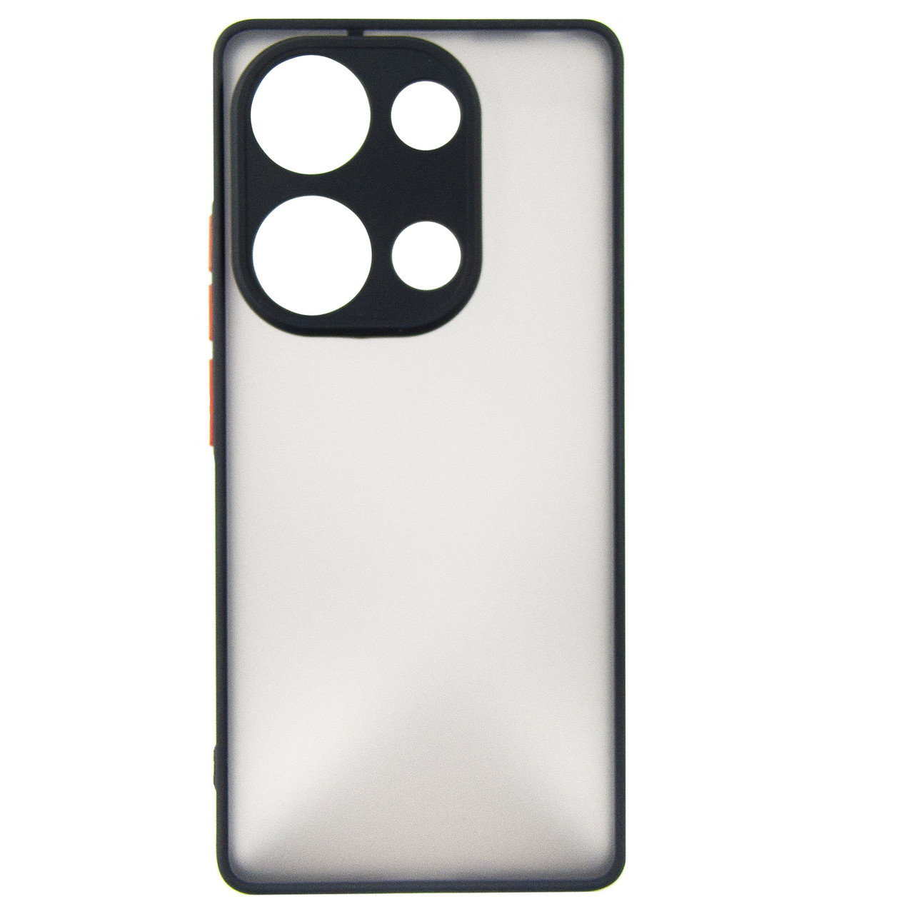 Чохол-накладка Dengos Matt для Poco M6 Pro 4G Black (DG-TPU-MATT-149), фото 1