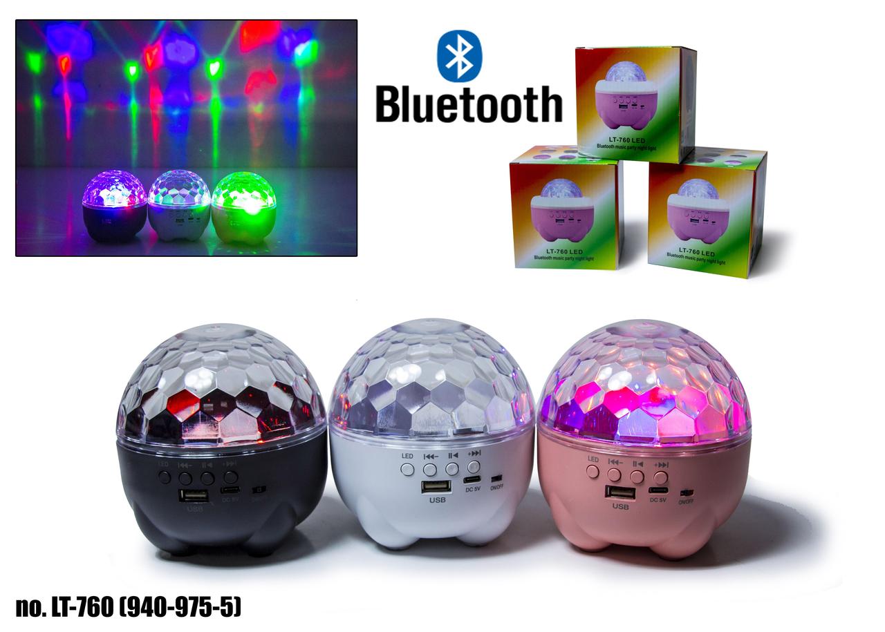 Світлодіодний Диско-Куля LT-760 Bluetooth