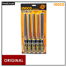 Набір напилків 200 мм INGCO 5 шт