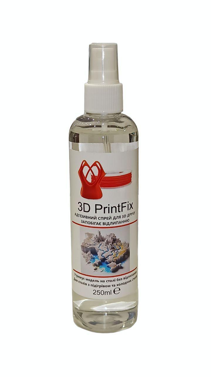 Клей для 3Д-друку "3D PrintFix", спрей, 250мл / Адгезив для столу (пластини) 3D-принтера