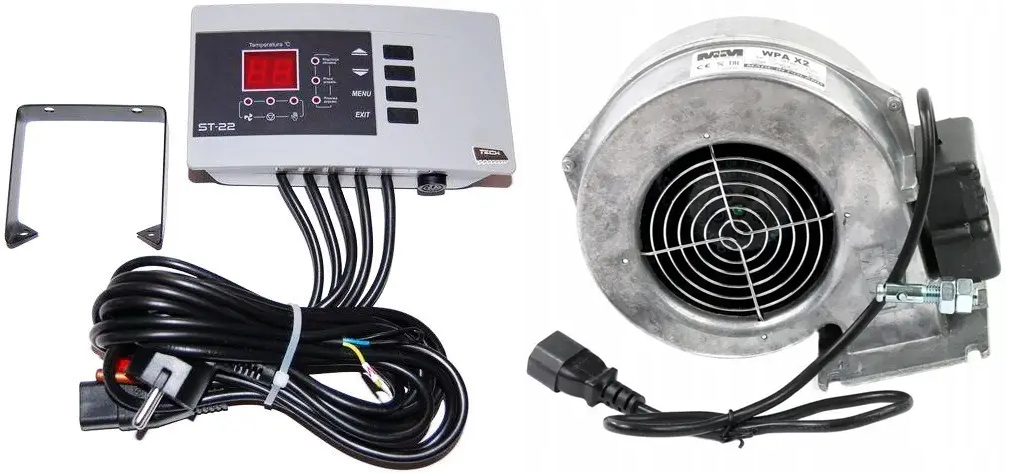 Комплект автоматика Tech ST-22 Sigma + вентилятор WPA X2