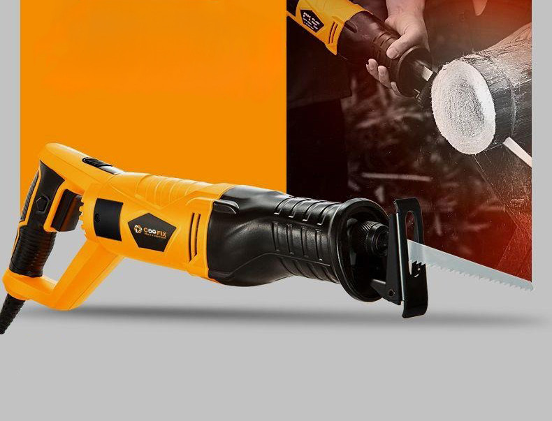 Шабельна пила CooFIX 1300 Вт, 2800 об/хв, ножівка мережева, фото 1