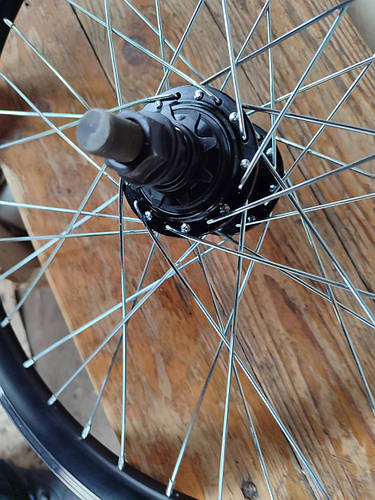 Колесо заднее 20 дюймов (BMX) обод двойной алюминиевый (ID#2404800807 ...