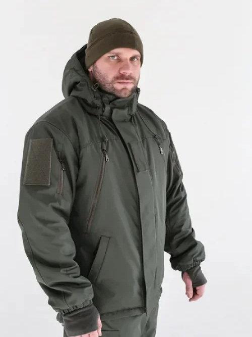 Куртка зимова Булат олива 2XL 58, фото 1