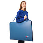 Папка портфель Santi А2 для ескізів синя, фото 3