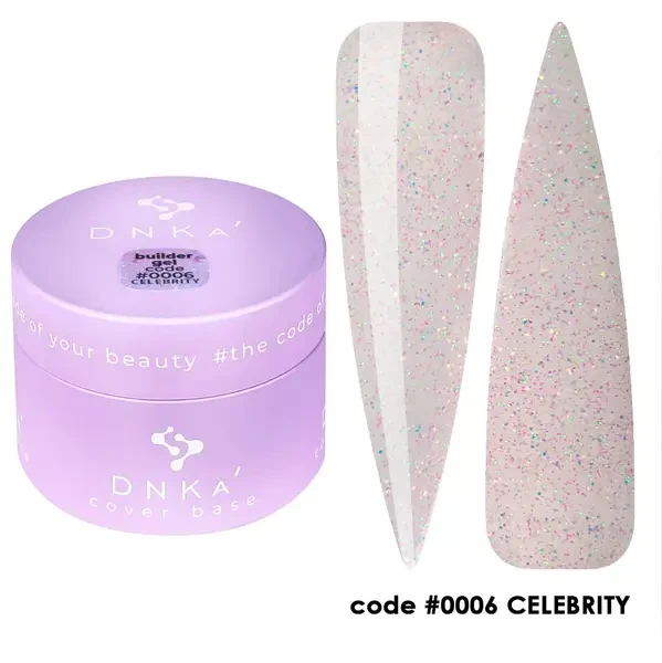 Гель моделюючий DNKa Builder Gel №0006 Celebrity 30мл