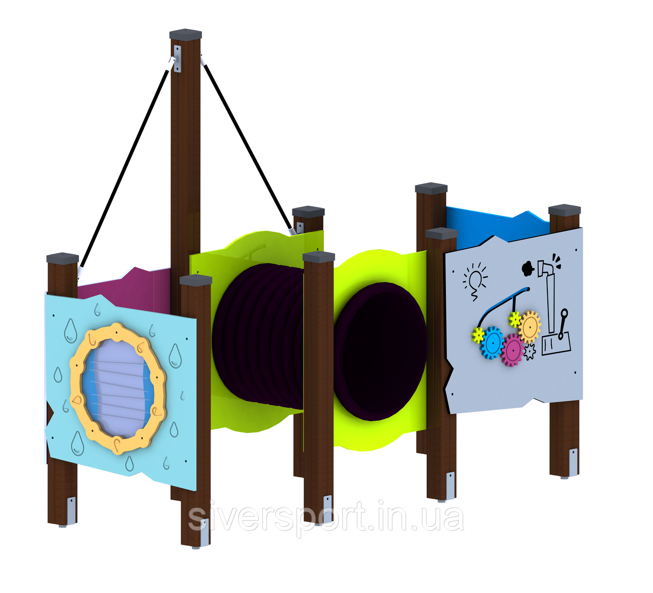 Інтерактивна панель (виготовлена з HDPE пластику) SiverSport VP-1722, фото 1