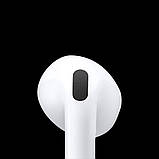 Бездротові навушники AirPods 4 Lux+ 2024 + захисний чохол + клінер для чищення навушників, фото 5