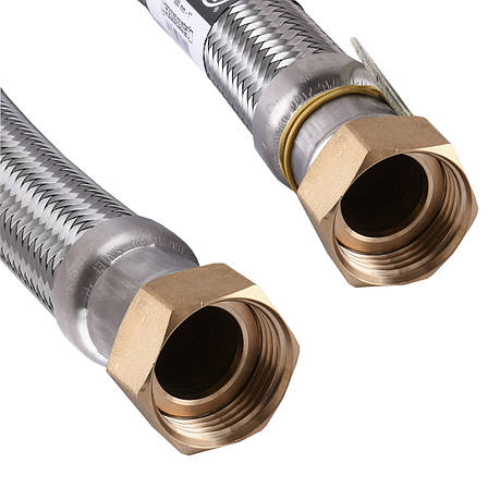 Шланг антивібраційний прямий TUCAI EXTRA TWIST 1" 1,0 м RIVER HG-1-1000 204734, фото 1