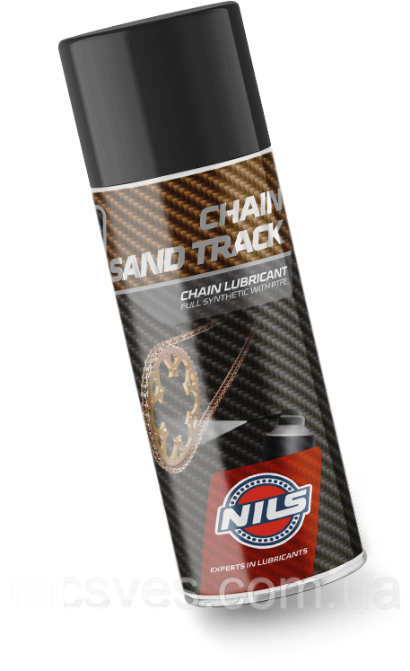 Аерозольне мастило для використання на піску CHAIN SAND TRACK SPRAY 400 ml