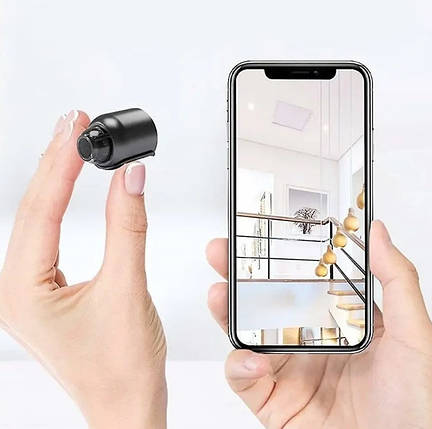 Міні WiFi камера 1080P, X5 Mini / Портативна вайфай камера + картка пам'яті 128 Гб, фото 1