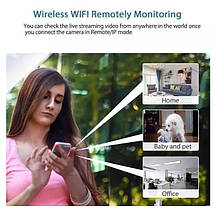 Міні WiFi камера 1080P, X5 Mini / Портативна вайфай камера + картка пам'яті 128 Гб, фото 6