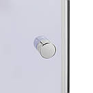 Душова кабіна Lidz Latwa SC80x80.SAT.LOW.GR, скло тон. 4 мм + Lidz Душовий піддон KAPIELKA ST80x80x15, фото 5