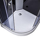 Душовий бокс Lidz Tani SB90x90.SAT.LOW.GR, скло тоноване 4 мм, фото 5