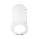 Сидіння для унітаза Qtap (Swan, Jay) з мікроліфтом Slim QT1699SC5176W, фото 6