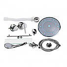 Душовий бокс Lidz Tani SB90x90.SAT.HIGH.FR, скло Frost 4 мм, фото 8