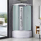 Душовий бокс Lidz Tani SB90x90.SAT.HIGH.FR, скло Frost 4 мм, фото 10