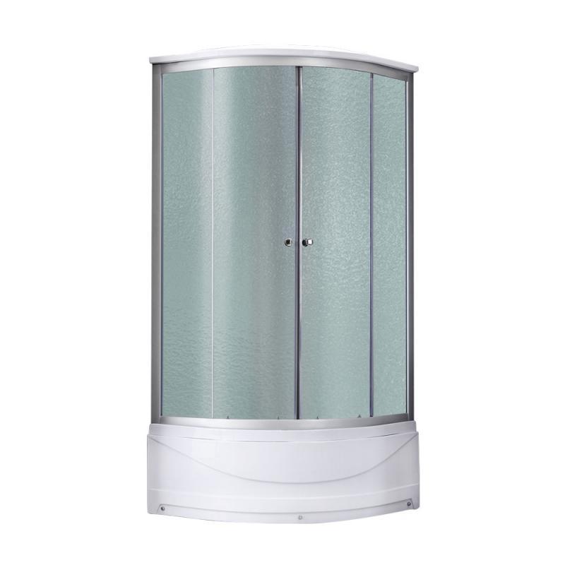 Гідромасажний бокс Lidz Tani SBM90x90.SAT.HIGH.FR, скло Frost 4 мм, фото 1