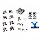 Душова кабіна Qtap Presto CRM1088AP5 80х80 см, скло Pear 5 мм без піддона, фото 9