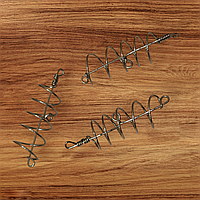 Карасева годівниця "КОРМАЧОК" з вушком по центру (нержавійка)