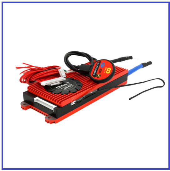 BMS smart плата DaLy LiFePO4 48V 16S 50/100A з Bluetooth, фото 1