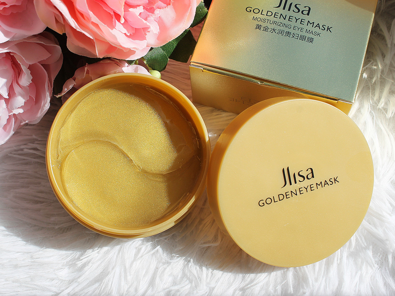 Гідрогелеві енергетичні патчі Jlisa з екстрактом колагену та золота, 60 шт., фото 1