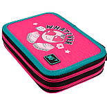 Пенал твердий YES HP-01 твердий подвійний Lovely Smile, фото 3