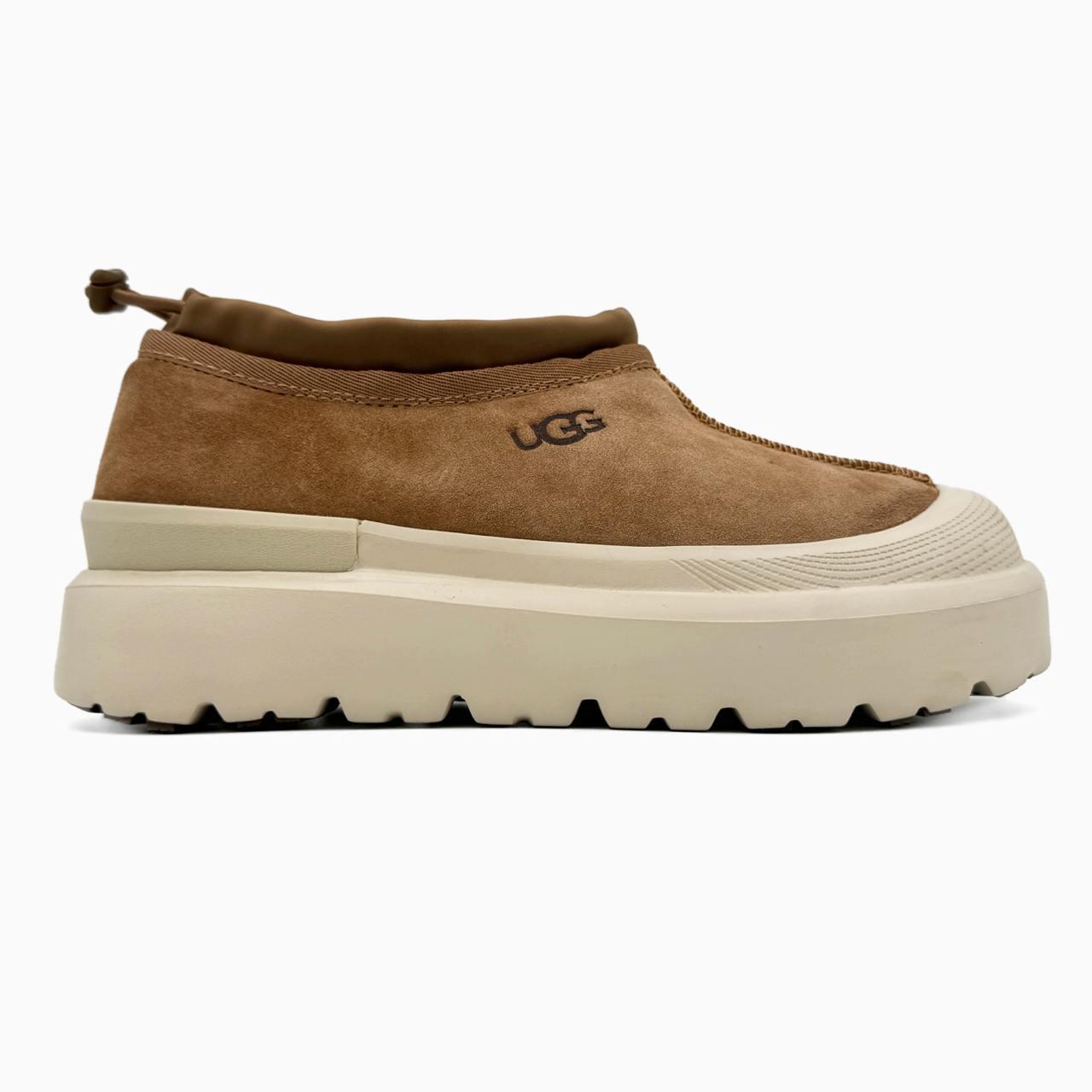 Черевики уггі чоловічі коричневі зимові Ugg Tasman Hybrid Chestnut/Beige (18153), фото 1