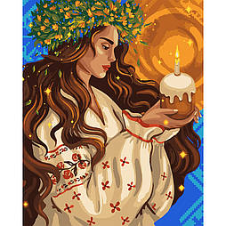 Картина за номерами "Великодня молитва", 40*50 см., SANTI ©pollypop92