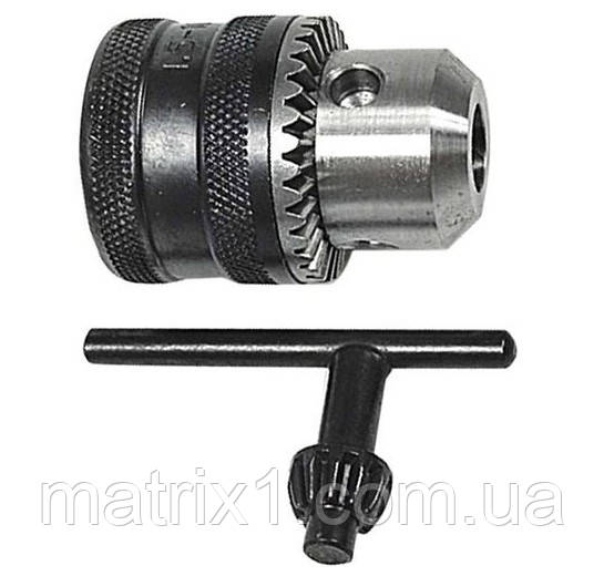 Патрон для дриля з ключовим затискачем Ø-1,5-13 мм, 1/2" VOREL 79630