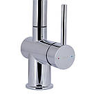 Змішувач для кухні Qtap Rozcesti з висувним виливом з підключенням для питної води QTROZ366CRM45938 Chrome, фото 4