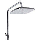 Душова система універсальна Qtap Gemini на три споживача (з виливом) QTGEM111CRW45687 Chrome/White, фото 6