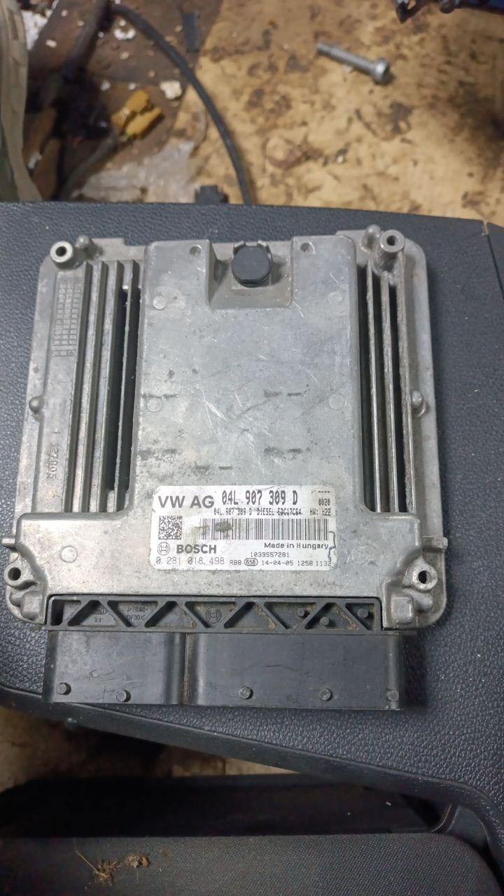Блок керування двигуном skoda vw, фото 1