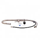 Змішувач для кухні Qtap Baruska з висувним виливом QTBAR9137103UN Brushed Nickel PVD, фото 6