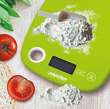 Ваги кухонні Mesko MS 3159 (до 5 кг, автовимкнення, функція тара, стильні, компактні), фото 4