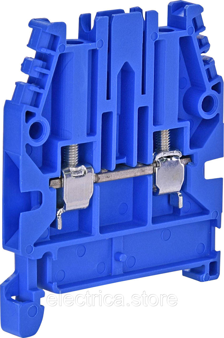Клема гвинтова ESC-CBC.2B (2,5 мм2, синя) ETI 3903044, фото 1