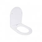 Сидіння для унітаза Qtap (Robin, Aries) з мікроліфтом Slim QT99HXU13W, фото 4