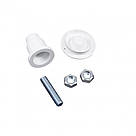 Набір Lidz душова кабіна Latwa SC80x80.SAT.LOW.GR, скло тоноване 4 мм + піддон Kupala, фото 6