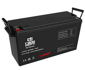 Акумулятор MUST LP1500-12200 12 V 200 Ah LiFePO4, фото 3
