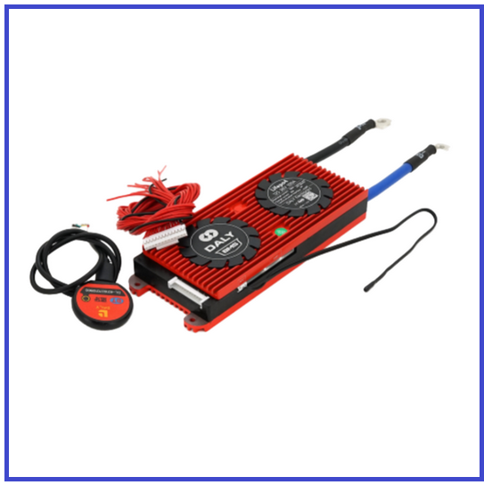 BMS smart плата DaLy LiFePO4 36V 12S 15/30A з Bluetooth, фото 1