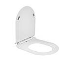 Сидіння для унітаза Qtap Presto з мікроліфтом Slim QT26991217AW, фото 4