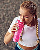 Шейкер спортивний SmartShake Slim 500ml Neon Pink, фото 5