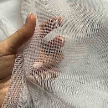 Тюль-грек сітка з обважнювачем, у зал, спальню, висота тюлі 3 м